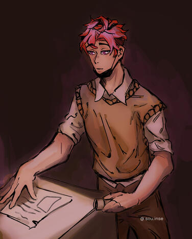 Thigh-up, rendered, CS; Dec 7, 2022